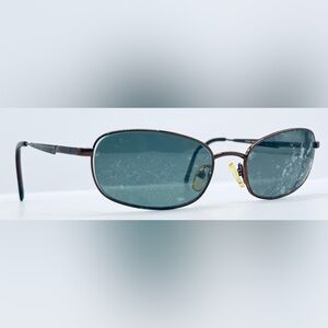 Sun Foils S02037 Bronze Oval Sunglasses Frames Only
